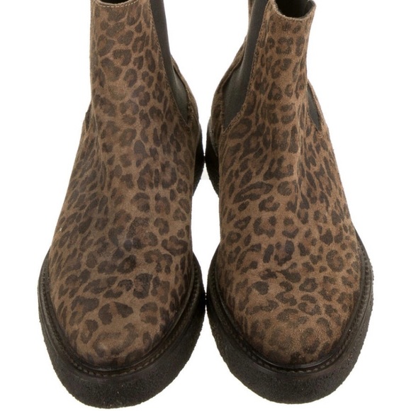 AllSaints animal print Chelsea boots size 8/ eu41 main image 4